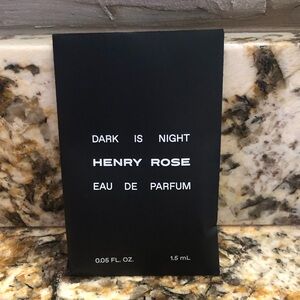 Henry Rose Dark is Night 1.5ml Sample Vial Spray